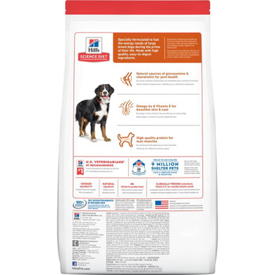 Hill's Science Diet Adult Large Breed Chicken & Barley Recipe Dog Food - 35 lb