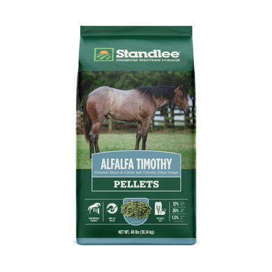 Standlee Premium Timothy Alfalfa Pellets - 40 lb