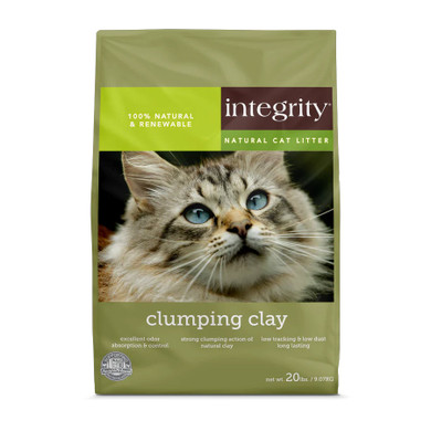 Integrity Clumping Clay Cat Litter - 20 lb