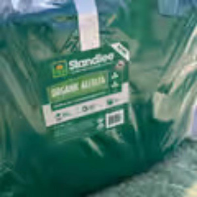 Standlee Premium Organic Alfalfa Grab & Go Compressed Bale - 50 lb