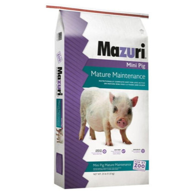 Mazuri Mini Pig Mature Maintenance - 25 lb