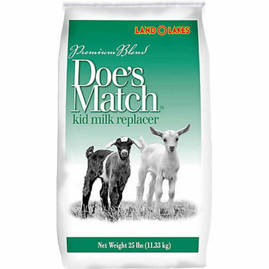 Land O Lakes Doe's Match Kid Milk Replacer - 25 lb