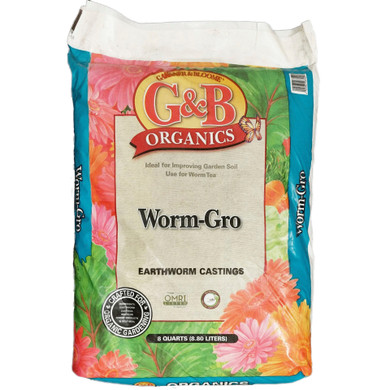 G&B Organics Worm-Gro Earthworm Castings