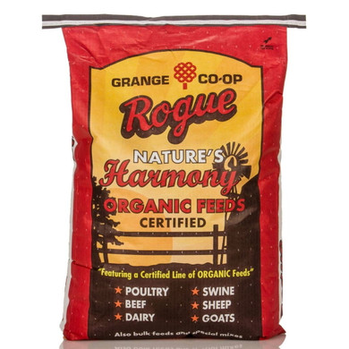 Rogue 16% Organic Soy-Free Layer Pellets 40 lb