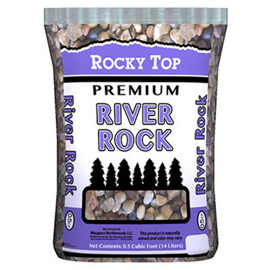 Waupaca Northwoods Rocky Top River Rock - 0.5 Cu. Ft.