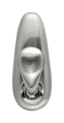 3M Command Outdoor Forever Classic Brushed Metal Hook - Large