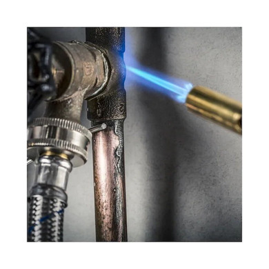Bernzomatic Solid Brass Pencil Flame Torch Kit - 14.1 oz