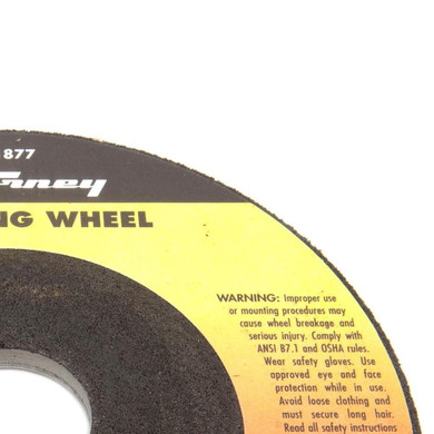 Forney Type 27 General Repair Grinding Wheel - 4-1/2"