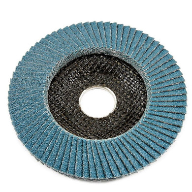 Forney Blue Zirconia Type 29 Flexibility Flap Disc - 4-1/2"