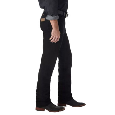 Wrangler Men's Cowboy Cut Slim Fit Jean - Shadow Black