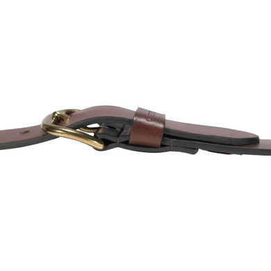 Carhartt Men's Bridle Leather Classic Buckle Belt
