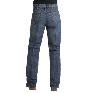 Cinch Men's Relaxed Fit White Label Jean - Dark Stone