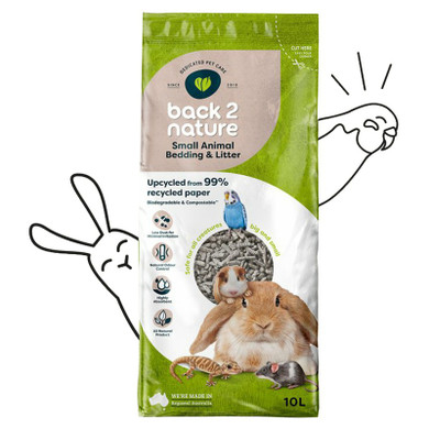 Back-2-nature Small Animal Bedding & Litter - 10 L