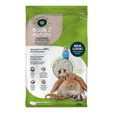 Back-2-Nature Small Animal Bedding & Litter - 15 L