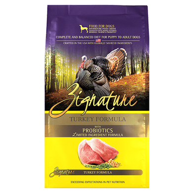 Zignature Grain Free Turkey Meal Formula Dog Food - 25 lb