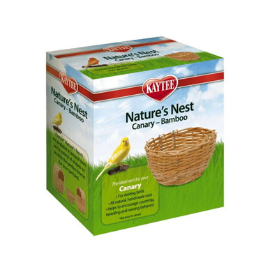 Kaytee Nature's Nest Natural Bamboo - 3.5"