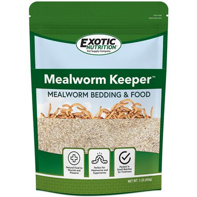 Exotic Nutrition Meal Worm Keeper - 1 Lb