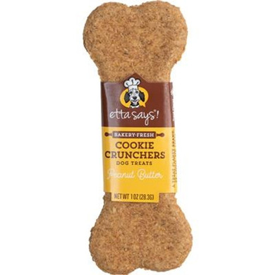 Etta Says Peanut Butter Cookie Cruncher Dog Treat
