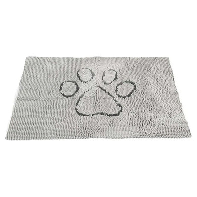Dog Gone Smart Silver Gray Dirty Dog Doormat - Large