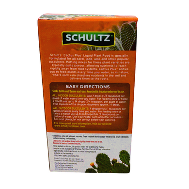 Schultz Cactus Plus 2-7-7 Liquid Plant Food - 4 fl oz
