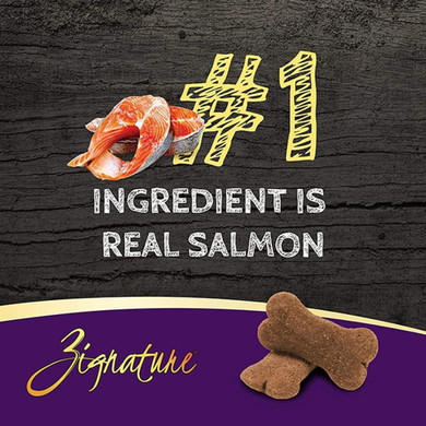 Zignature Salmon Formula Biscuit Treats for Dogs - 12 oz