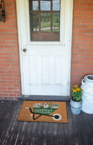 Ganz Crazy Plant Lady Doormat - 30" X 18"