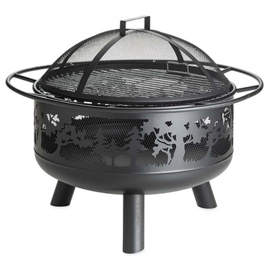 Evergreen Enterprises Timberline Wood-burning Fire Pit - 30"