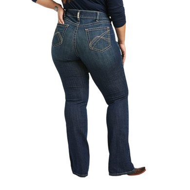 Ariat Women's Mid Rise Corinne Boot Cut Jean - Pacific