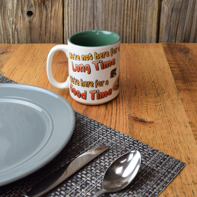 Rivers Edge RV Good Time Ceramic Mug - 16 oz