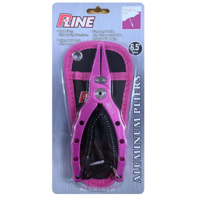 P-line 6-1/2" Aluminum Pliers - Pink