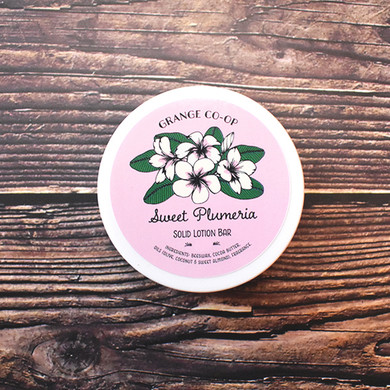 Northridge Gardens Sweet Plumeria Lotion Bar - 2 oz