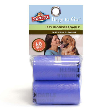 Royal Pet Bags to Go Rolled Doggy Pick-Up Refill Bags - 60 ct