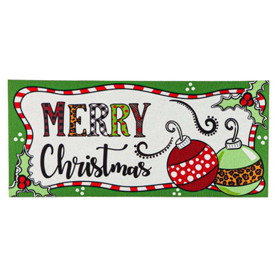 Evergreen Enterprises Merry Christmas Y'all Sassafras Switch Mat - 22"