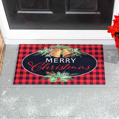 Evergreen Enterprises Christmas Joy Embossed Floor Mat - 30"