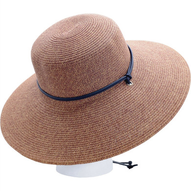 Sloggers Women's Braided Sun Hat - Dark Brown