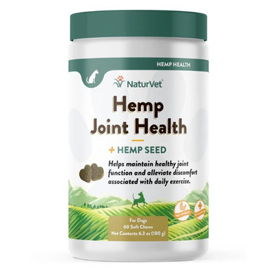 Naturvet Hemp Joint Health Soft Chews - 60 ct