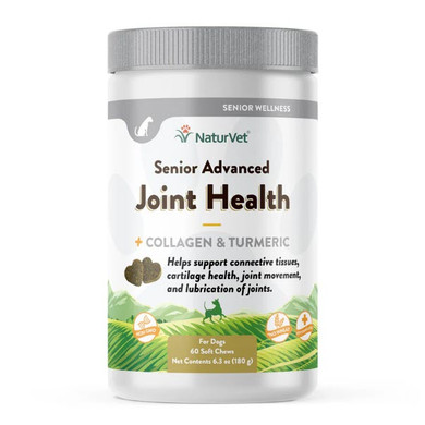 Naturvet Senior Advanced Joint Health Soft Chews - 60 ct