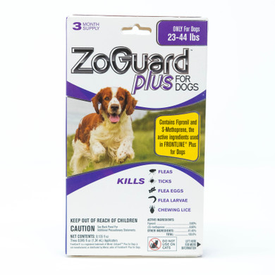 ZoGuard Plus for Dogs - 23 lb to 44 lb