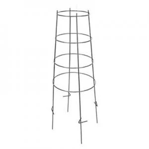 Sturdy Plant Cage, Heavy Duty with Foot Pegs - Galvanized