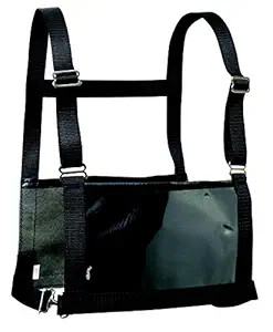 SHOW NUMBER HARNESS, MD/LG, BK