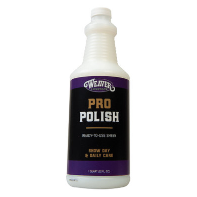 Weaver Livestock ProPolish Ready-to-Use Sheen Hair Polish - 1 qt