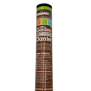 Dewitt Organic Garden Weed Barrier 4 ft x 40 ft