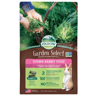 Oxbow Garden Select Young Rabbit Food - 4lb