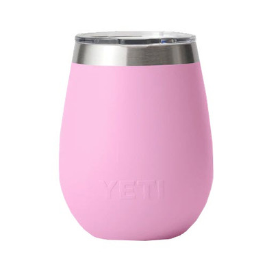 Yeti Rambler Wine Tumbler with Magslider Lid - 10 oz - Power Pink