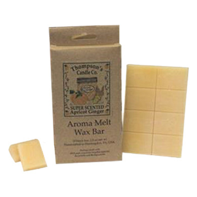Thomopson's Candle Aroma Melt Apricot Ginger Wax Bar - 2.5 oz