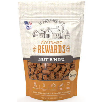 Wholesomes Gourmet Rewards Dog Treats Nut R Nipz