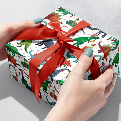 Jillson & Roberts Traditional Christmas Wrapping Paper Roll Bundle