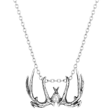 Montana Silversmiths Wild Antler Necklace