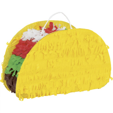 A&E Mini Taco Pinata - 6-3/4" X 4-1/4" X 3-1/8"