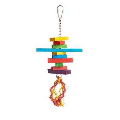 Prevue Pet Sassy Bird Toy - Multi Color